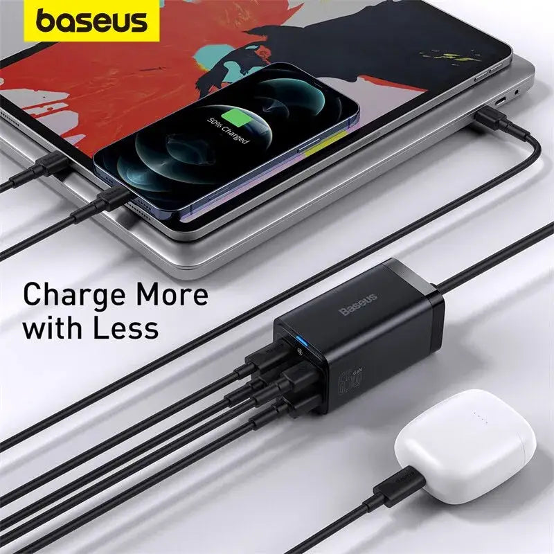 baseus charger with usb cable