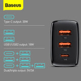 baseus dual usb charger