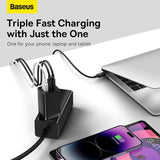 baseus fast charger for iphone, ipad, and android