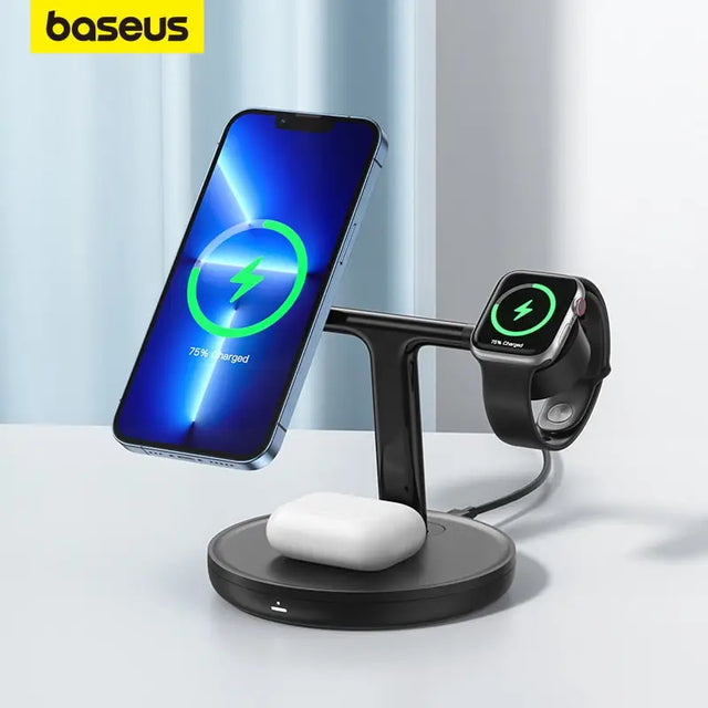 baseus wireless charging station