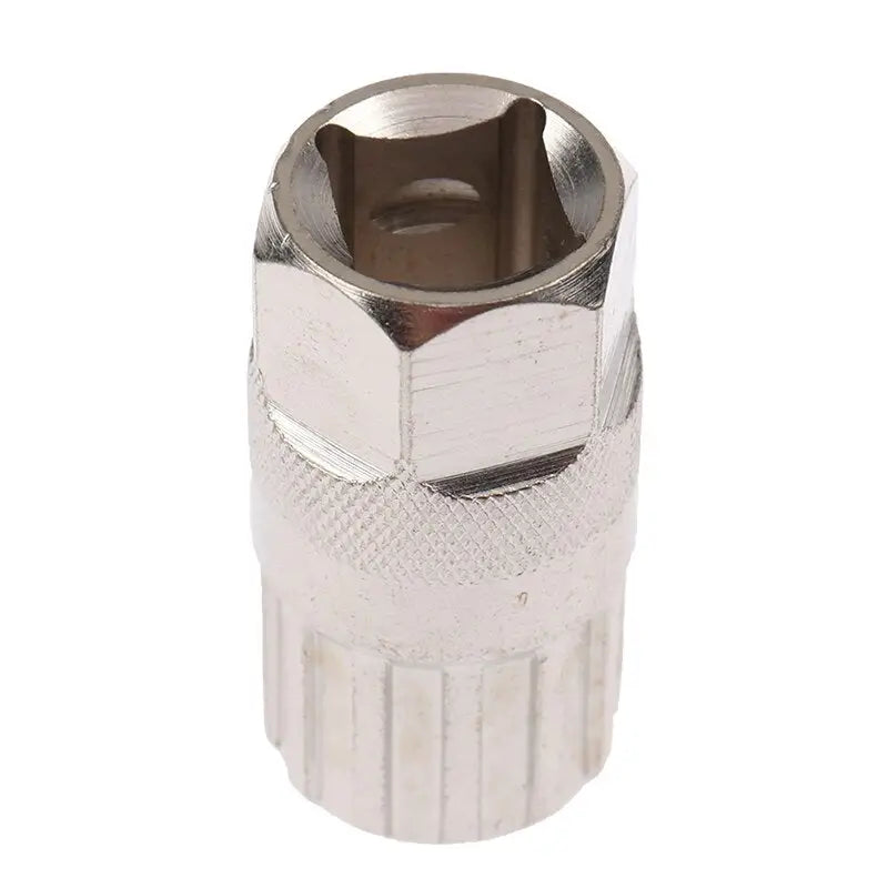 a stainless steel hex socket