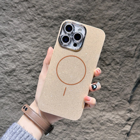 Beige phone case with MagSafe.