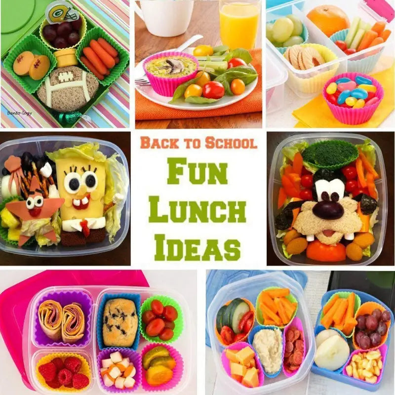 back to school lunch ideas