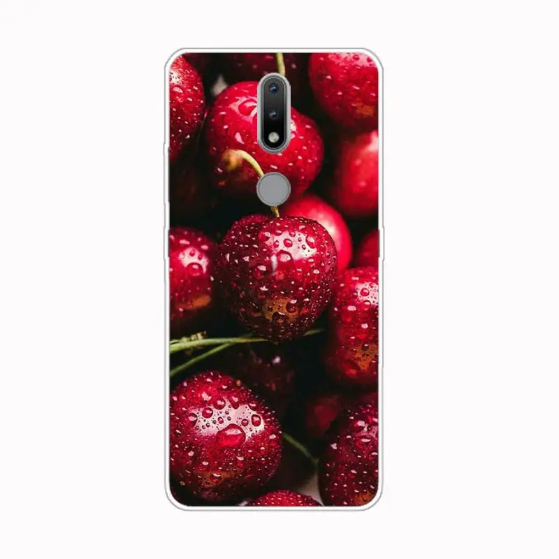 red berries phone case