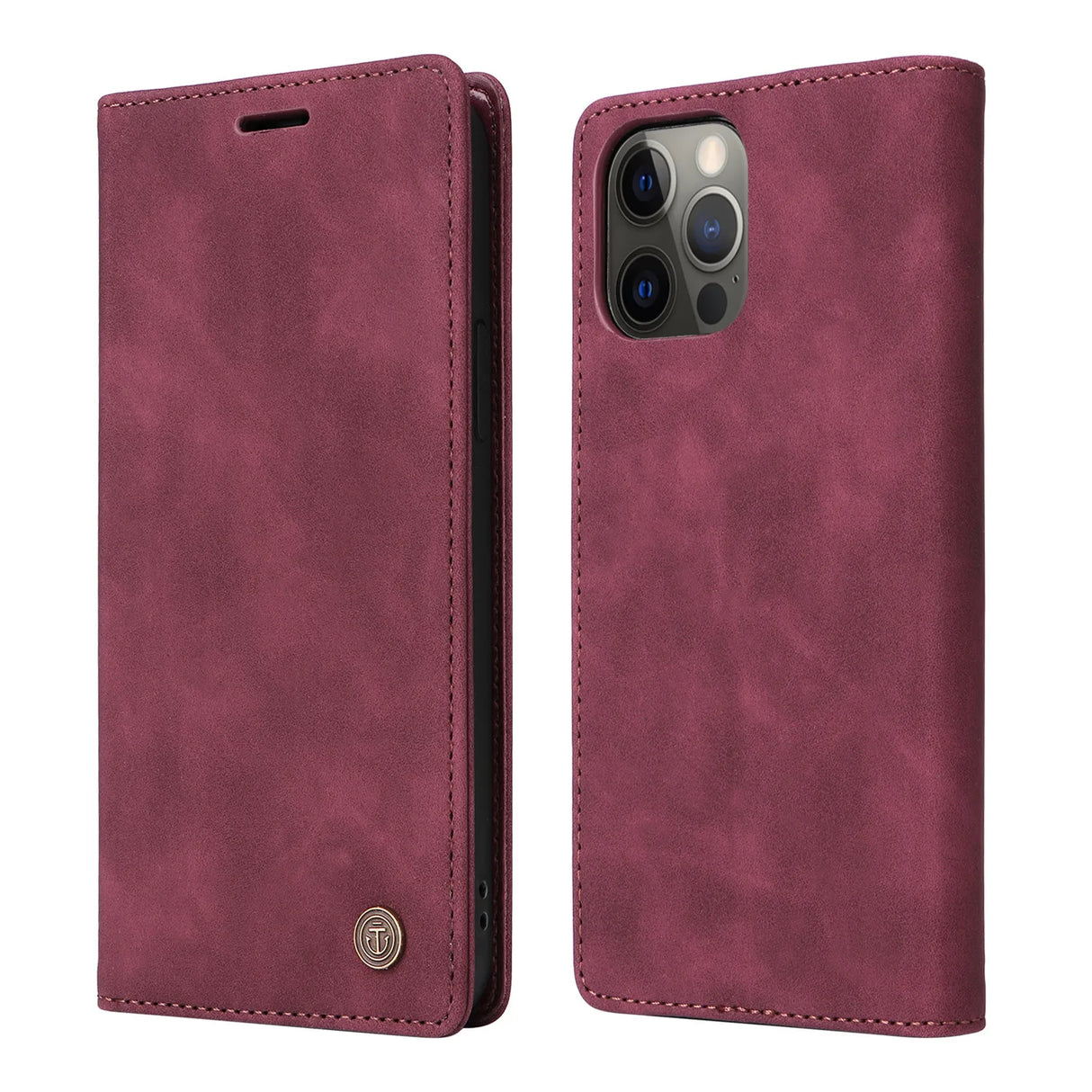 Leather Wallet Style Phone Case with Flip Stand For Samsung Galaxy S9 S10 Plus S20 S21 FE S22 S23 S24 Ultra Luxury Cover