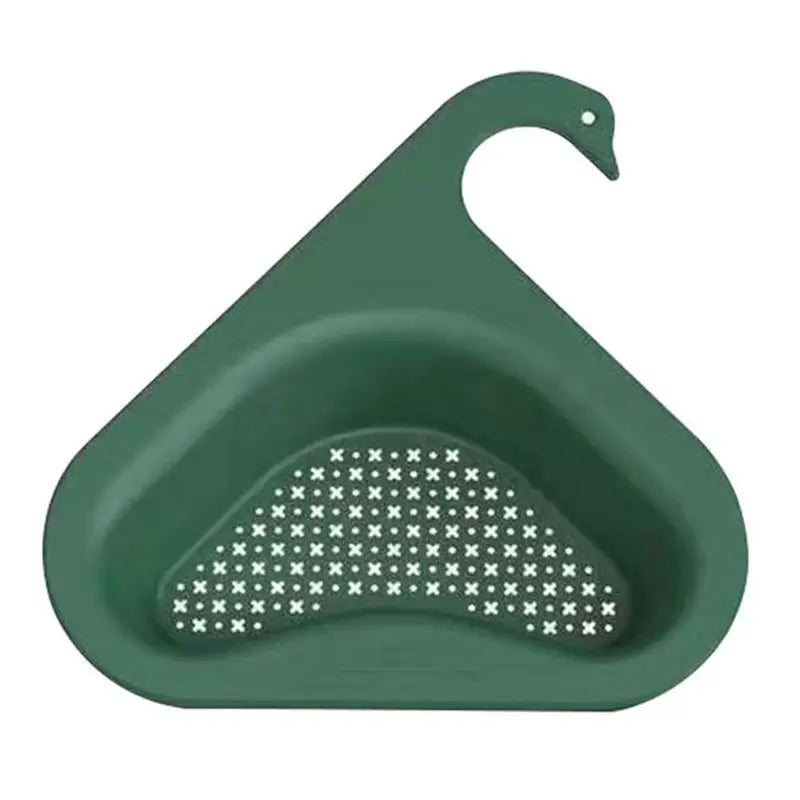 a green plastic scooper with stars on it
