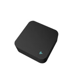 A black box with a wifi logo on it