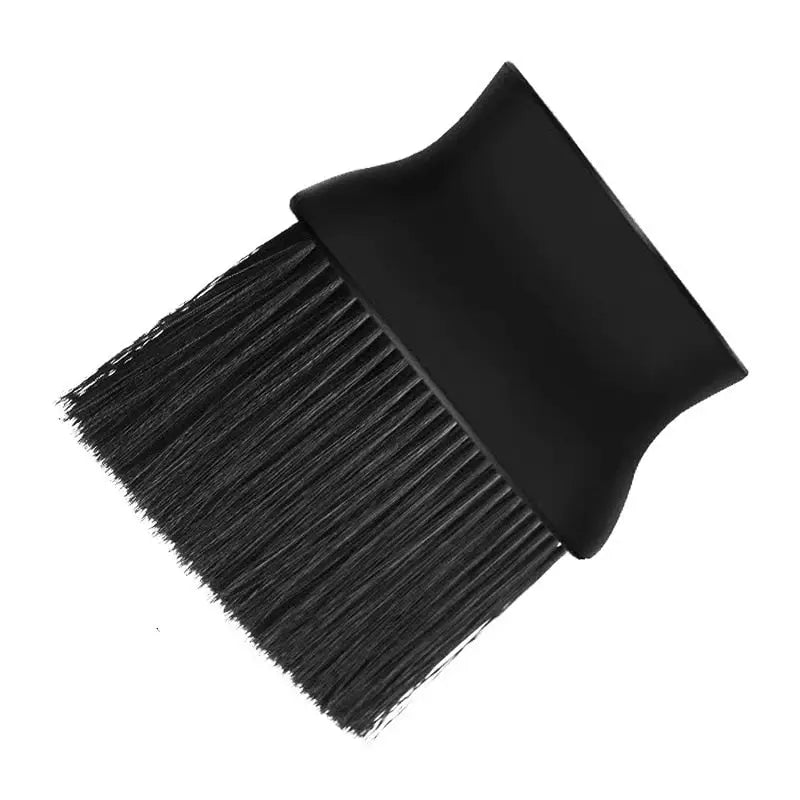 a black brush with a black handle