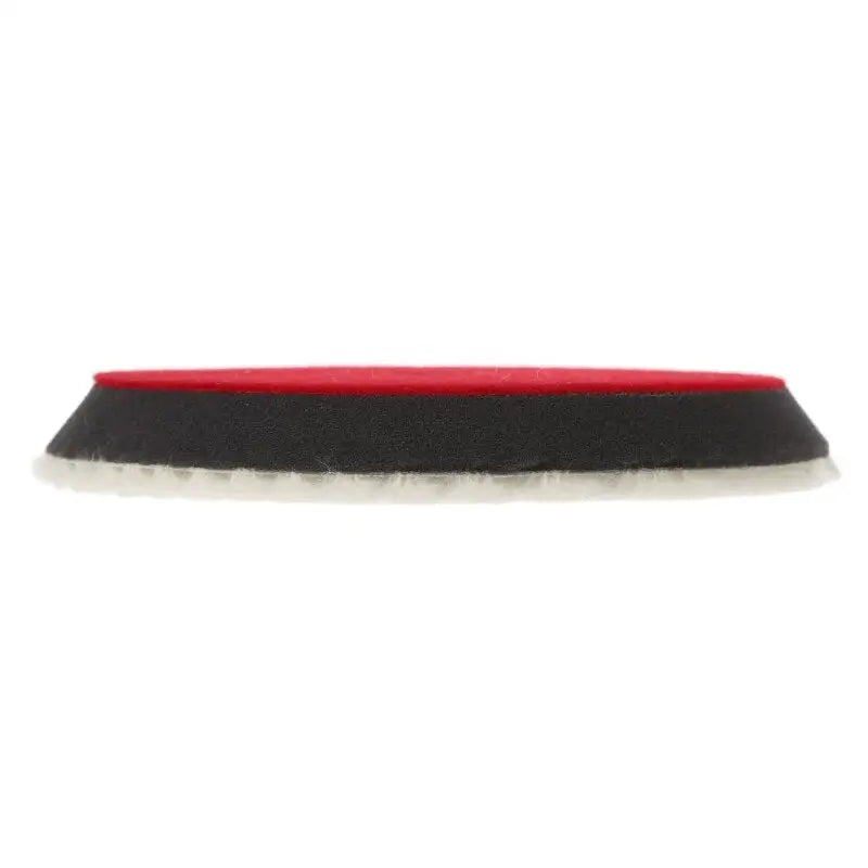 a black and red brush with a white bre