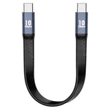 a black usb cable with the number 10 on it