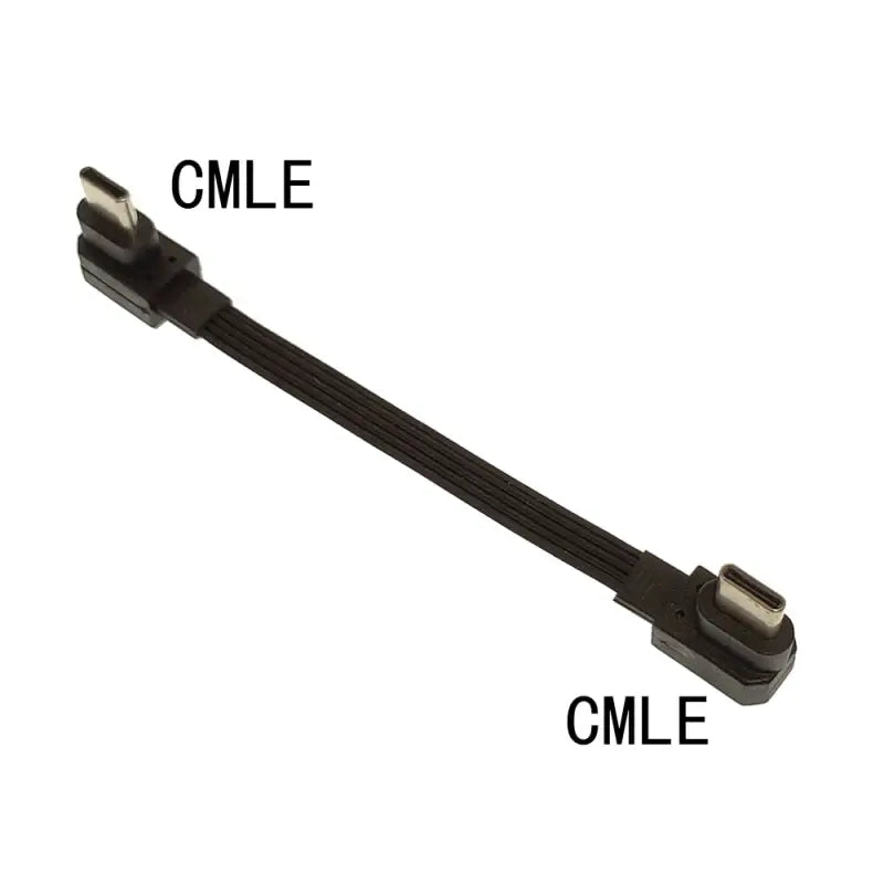 a black cable with the same length