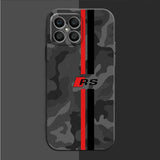 the black cam with red stripe case for the iphone 11