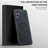 a black case with a smiley face on it and a box