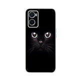 black cat face phone case