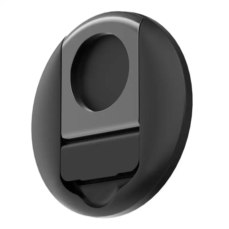 the black plastic knob is shown with a round hole