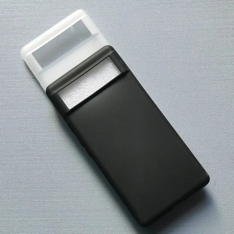 a black and white usb usb with a white light