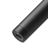 the black cylinder is shown with a white background