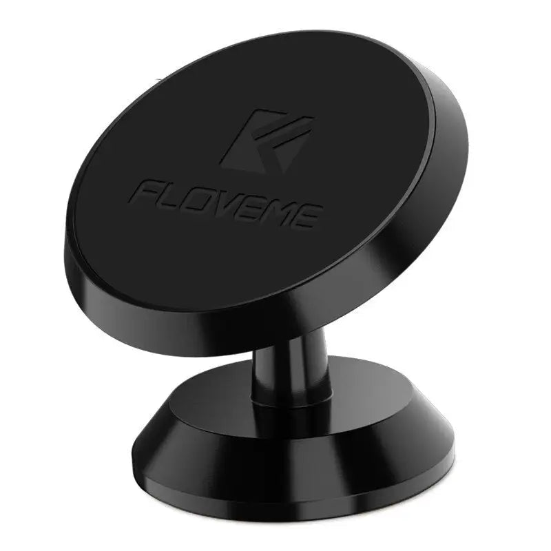 the black car mount with a black base