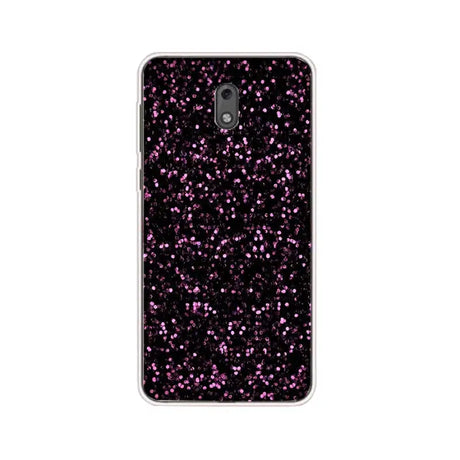 black glitter phone case