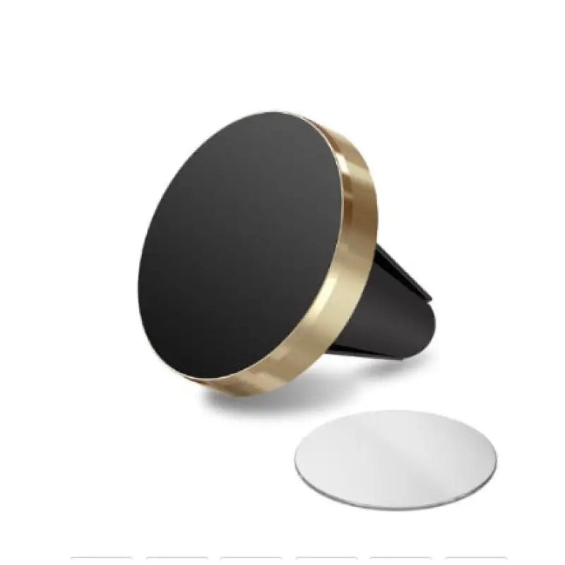 the black and gold ring with a white circle