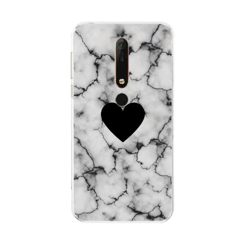 the heart marble case for vivo x