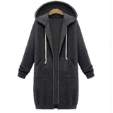 a black hoodedie jacket with a hoodie