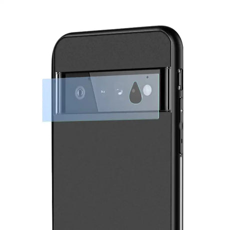 the back of a black iphone case with a card slot