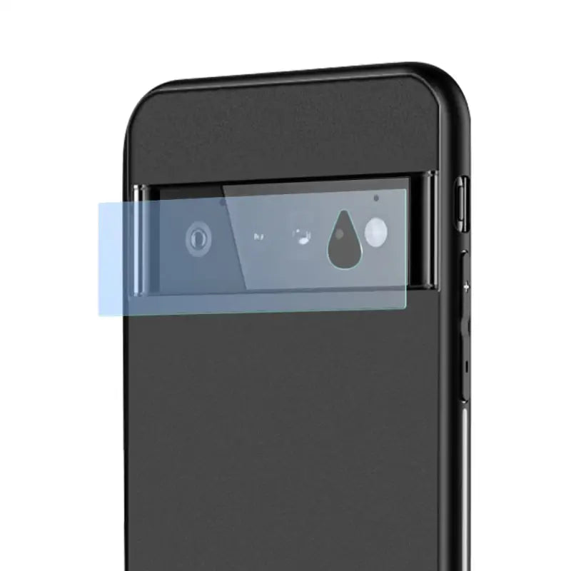 the back of a black iphone case with a card slot