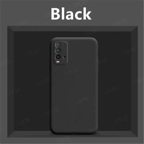 The back of a black iphone case