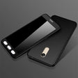 a black iphone case with a mirror on the back