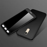 a black iphone case with a mirror on the back