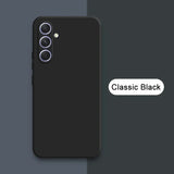 The back of a black iphone case with the text classic black