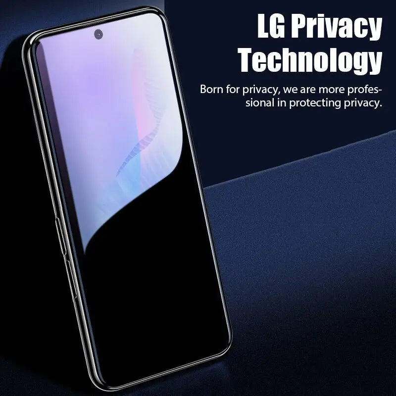 a smartphone with the text ` privacy technology’on it