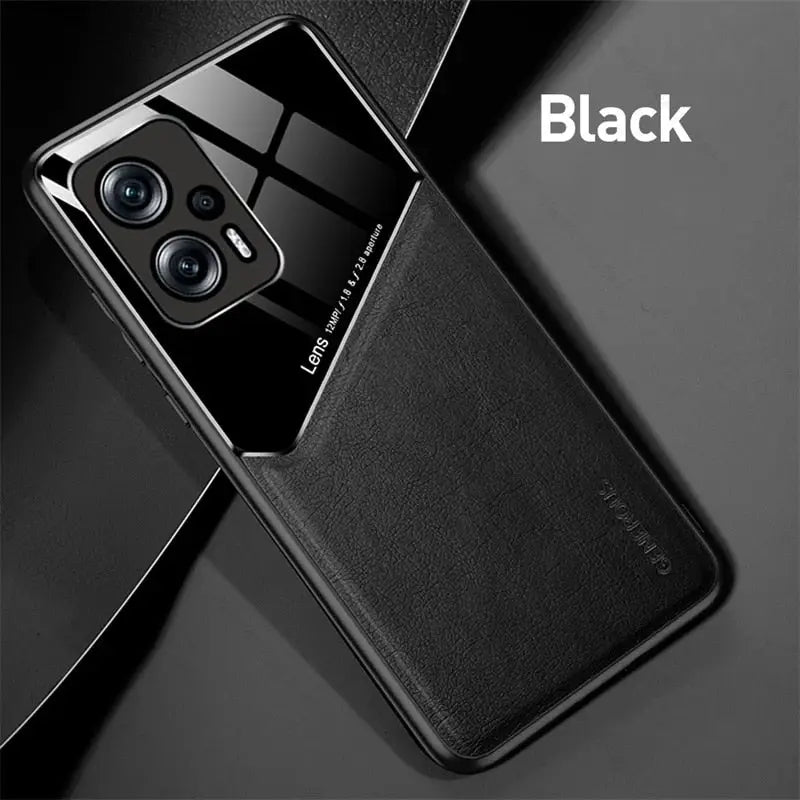 black leather case for hua z2
