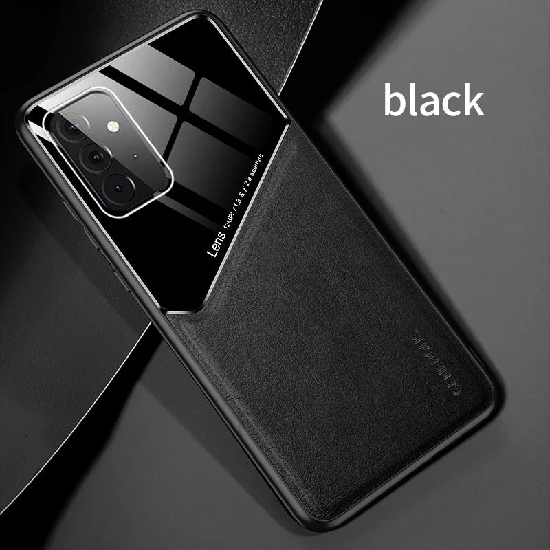 black leather case for samsung note 10