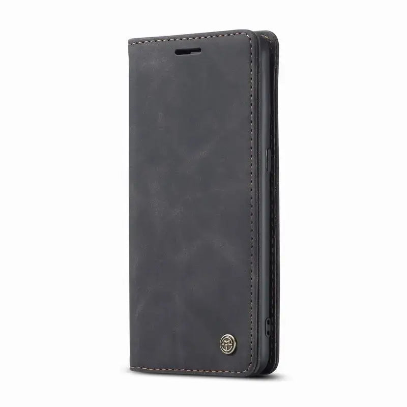the black leather iphone case