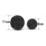 black silicon ear plugs