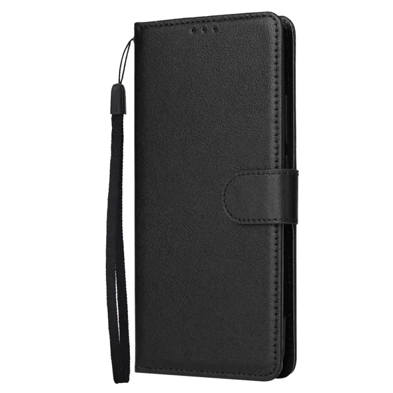 the black leather wallet case for the iphone 6