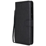 the black leather wallet case for the iphone