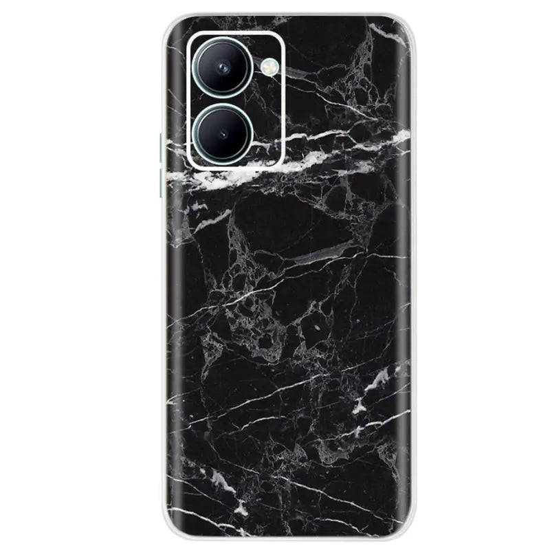 black marble samsung phone case
