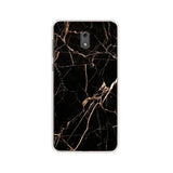 black marble phone case