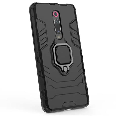 the back of a black motorola z2 phone