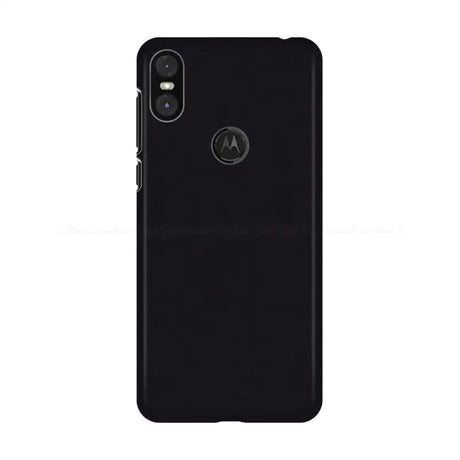 the mo moto phone case is shown in black