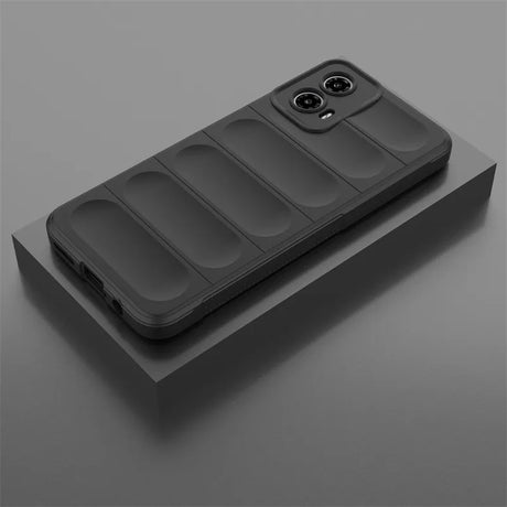 Black padded phone case.