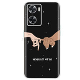 the hand of two people holding each other hand phone case