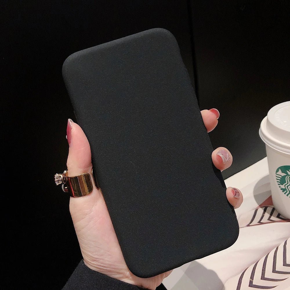 Black phone case.