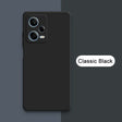 the back of a black phone with the text classic black on it
