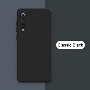 A black phone with the text classic black on it
