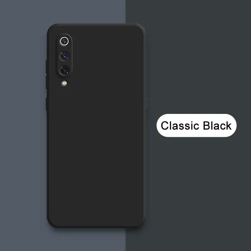 a black phone with the text classic black on it
