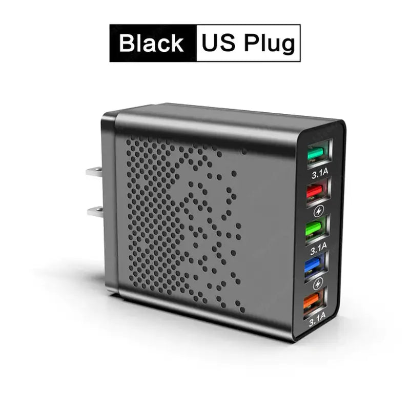 black usb usb charger